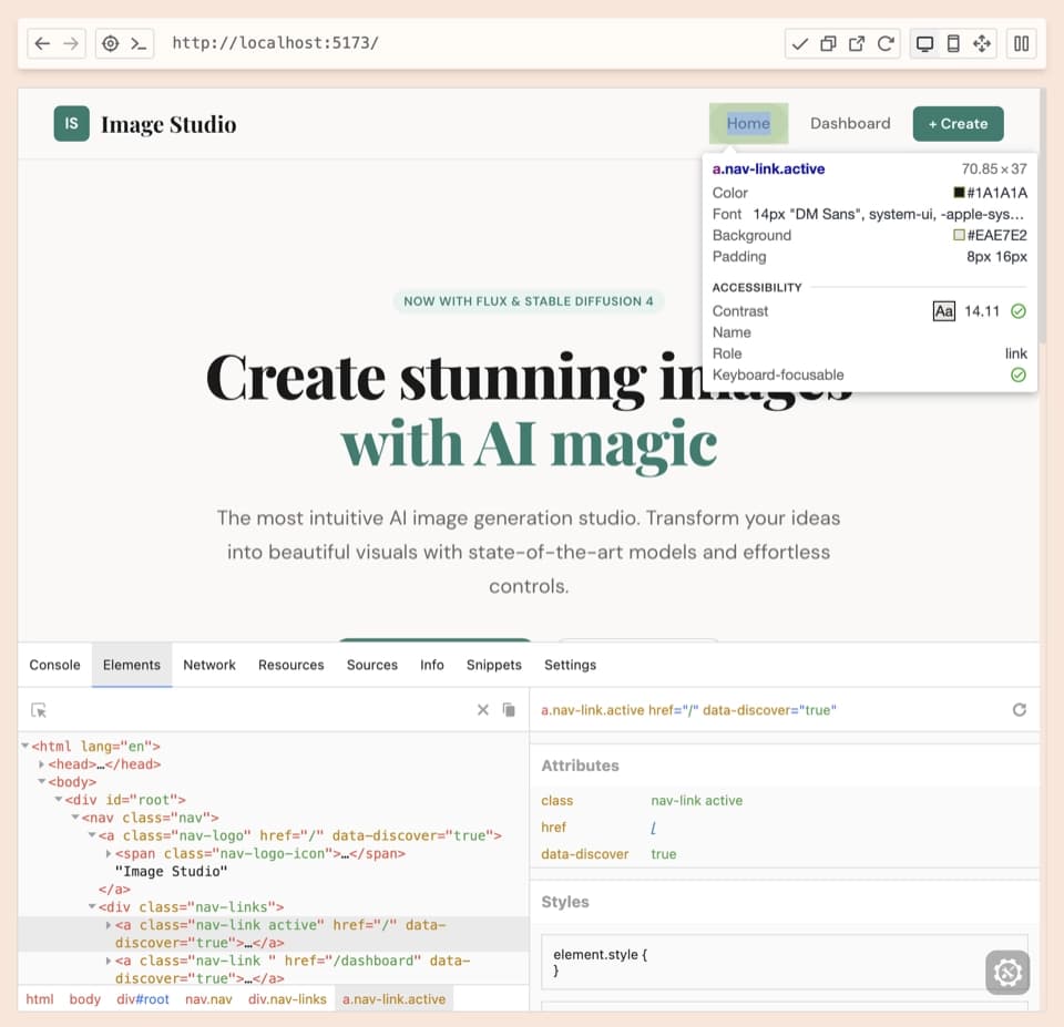 Test websites inside Vibe Kanban with a built-in browser